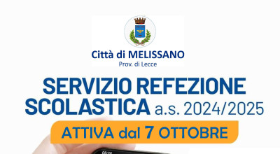 SERVIZIO DI REFEZIONE SCOLASTICA NUOVO SISTEMA INFORMATIZZATO A.S. 2024/2025